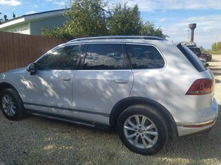 2015 Volkswagen Touareg II Рестайлинг, белый, 2700000 рублей, вид 5
