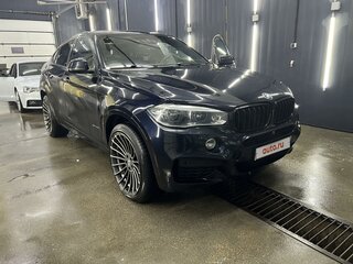 2016 BMW X6 40d II (F16), синий, 3500000 рублей, вид 2