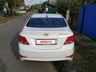 2016 Hyundai Solaris I Рестайлинг, белый, 662000 рублей, вид 3