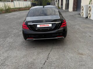 2019 Mercedes-Benz S-Класс 450 Long VI (W222, C217) Рестайлинг, чёрный, 7500000 рублей, вид 5