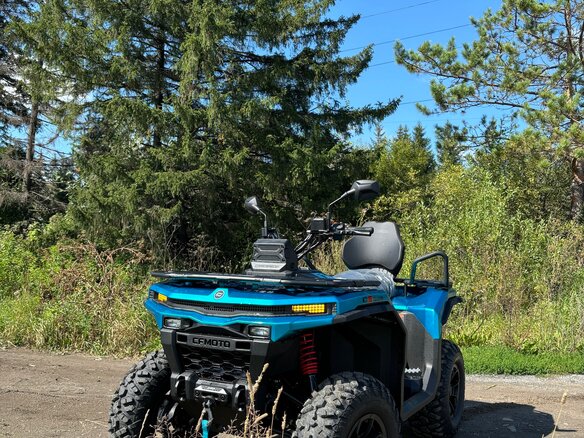 2026 CFMoto CFORCE 625 TOURING, серый, 835000 рублей - вид 35