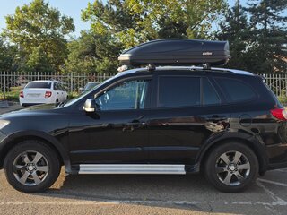 2010 Hyundai Santa Fe II Рестайлинг, чёрный, 1390000 рублей, вид 4