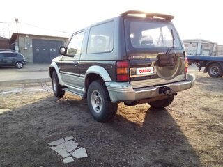 1995 Mitsubishi Pajero II, серый, 810000 рублей, вид 4