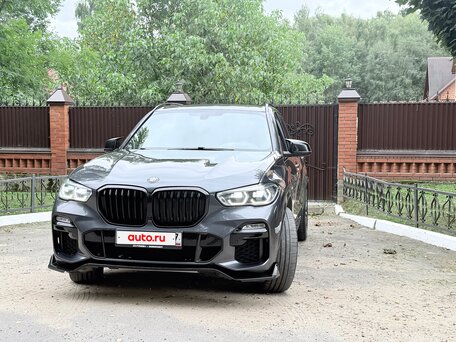 2019 BMW X5 30d IV (G05/G18), серый, 6055000 рублей, вид 2