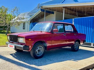 1993 Lada (ВАЗ) 2107, пурпурный, 100000 рублей, вид 1