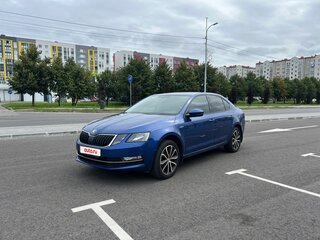 2019 Skoda Octavia III (A7) Рестайлинг, синий, 2000000 рублей, вид 2