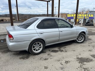 2002 Nissan Sunny B15, серебристый, 240000 рублей, вид 4