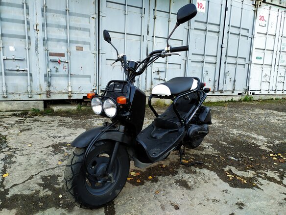 2007 Honda Zoomer, чёрный