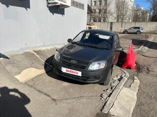 2013 Lada (ВАЗ) Granta I, серый, 700000 рублей, вид 3