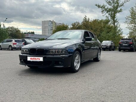 2001 BMW 5 серии 530i IV (E39) Рестайлинг, чёрный, 500000 рублей, вид 2