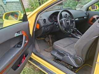 2007 Audi A3 II (8P) Рестайлинг 1, жёлтый, 560000 рублей, вид 5