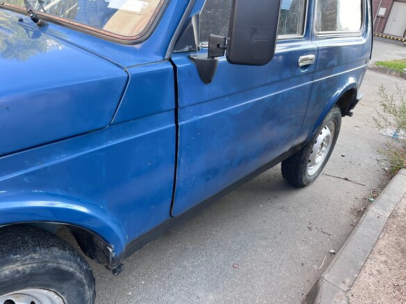 2001 Lada (ВАЗ) 2121 (4x4) I Рестайлинг, синий, 250000 рублей - вид 6