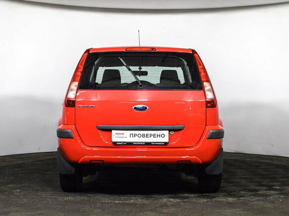 2008 Ford Fusion I Рестайлинг, красный - вид 4