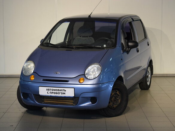 2007 Daewoo Matiz I Рестайлинг, голубой