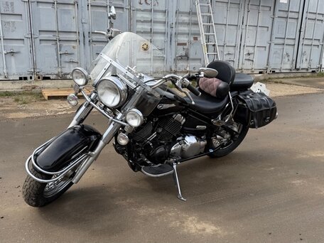 2008 Yamaha XVS400 Drag Star, чёрный, 389000 рублей, вид 1