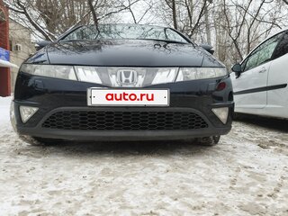 2008 Honda Civic AMT VIII Рестайлинг, чёрный, 800000 рублей, вид 1