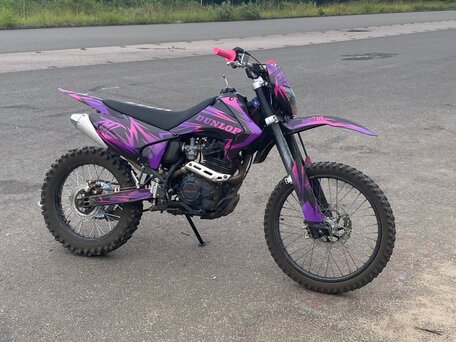 2023 Motoland XR250, фиолетовый, 105000 рублей, вид 1
