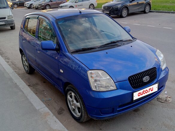 2006 Kia Picanto I, синий, 425000 рублей - вид 2