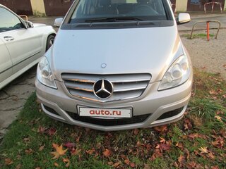 2010 Mercedes-Benz B-Класс 180 I (W245) Рестайлинг, серебристый, 1050000 рублей, вид 1