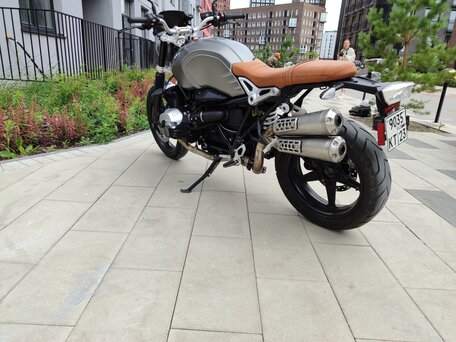 2016 BMW R Nine T Scrambler, серый, 930000 рублей, вид 2