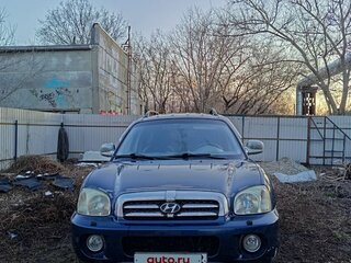 2007 Hyundai Santa Fe Classic Classic, синий, 700000 рублей, вид 4