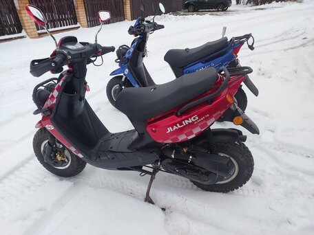 2015 Jialing JL50QT-30, красный, 70000 рублей, вид 2