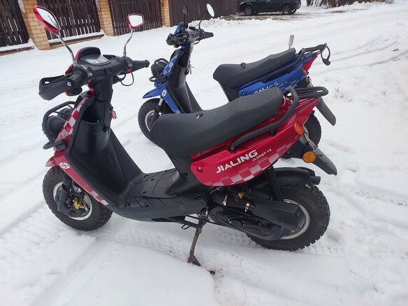 2015 Jialing JL50QT-30, красный, 70000 рублей - вид 1