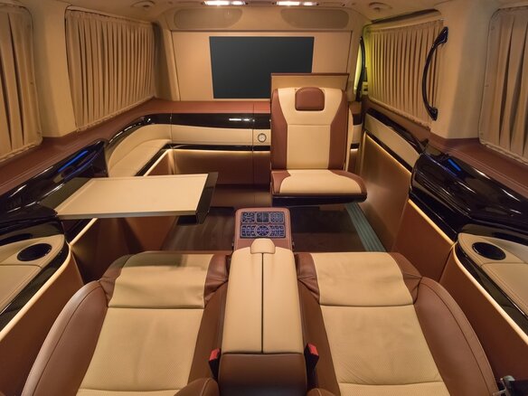2014 Volkswagen Caravelle Long T5 Рестайлинг, чёрный - вид 5