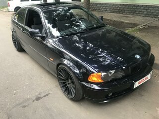 1999 BMW 3 серии 320i IV (E46), чёрный, 1500000 рублей, вид 4