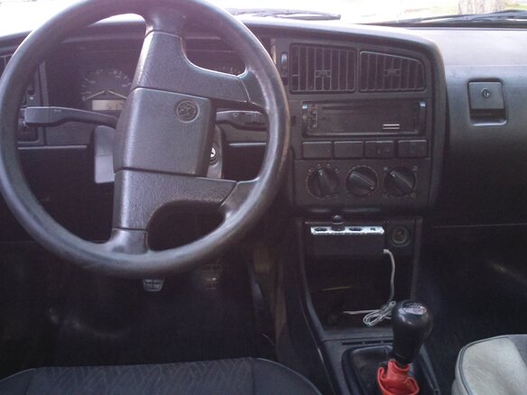 1991 Volkswagen Passat B3, чёрный - вид 4
