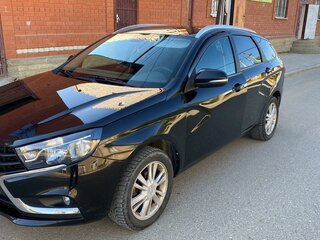 2019 Lada (ВАЗ) Vesta SW I, чёрный, 819299 рублей, вид 1