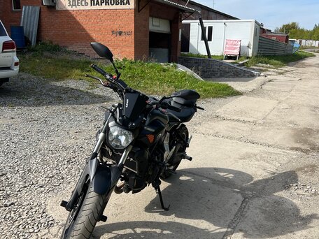 2014 Yamaha MT-07 (FZ-07), чёрный, 690000 рублей, вид 3