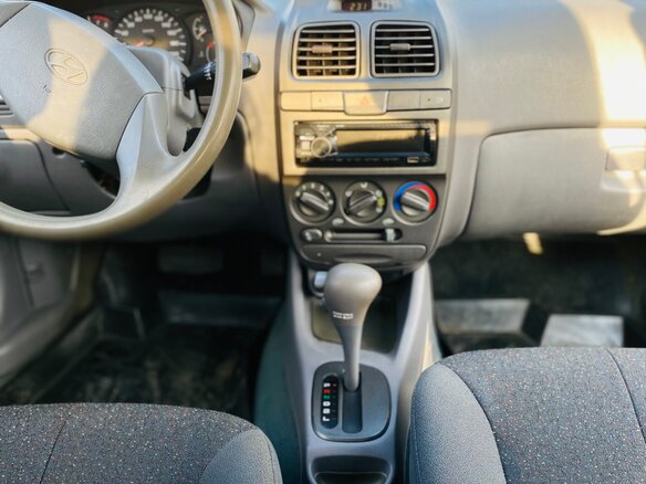 2005 Hyundai Accent ТагАЗ II, красный, 340000 рублей - вид 6