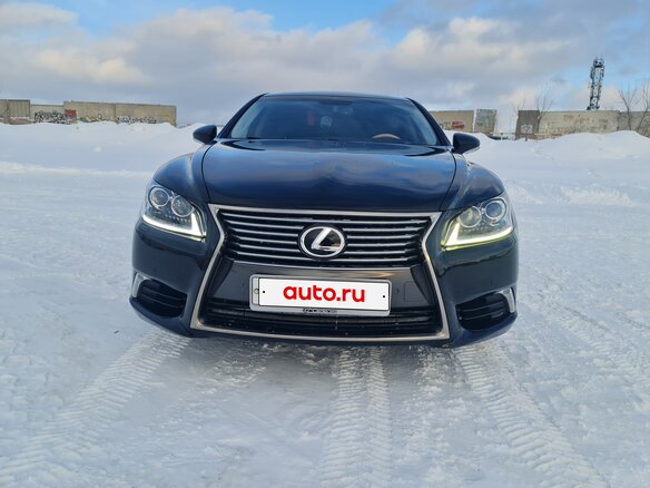 2014 Lexus LS 460 IV Рестайлинг 2, чёрный, 3800000 рублей - вид 1