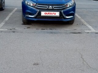 2016 Lada (ВАЗ) Vesta I, синий, 750000 рублей, вид 4