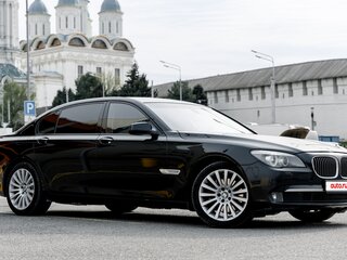 2011 BMW 7 серии Long 730Ld V (F01/F02/F04), чёрный, 1973200 рублей, вид 4