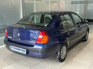 2002 Renault Symbol I Рестайлинг, синий, 305000 рублей, вид 4
