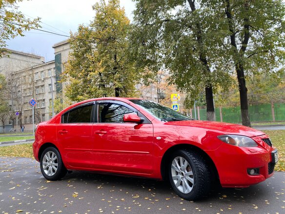 2007 Mazda 3 I (BK) Рестайлинг, красный - вид 5
