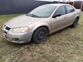 2004 Dodge Stratus II Рестайлинг, золотистый, 370000 рублей, вид 1