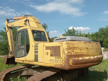 1995 Komatsu PC20, жёлтый, 2500000 рублей, вид 1