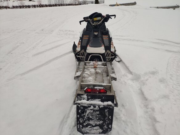 2012 Polaris 800 RMK, белый - вид 2