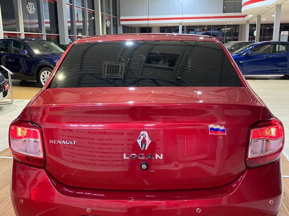 2014 Renault Logan II, красный - вид 8