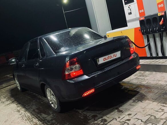 2012 Lada (ВАЗ) Priora I, серый, 350000 рублей - вид 9