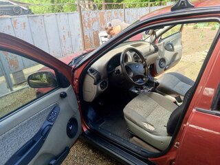 2006 Lada (ВАЗ) Kalina I, красный, 300000 рублей, вид 4