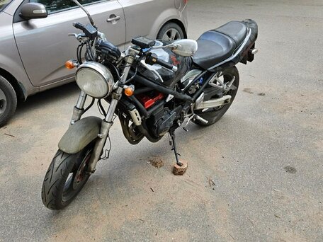 1996 Suzuki Bandit GSF 400, чёрный, 220000 рублей, вид 5