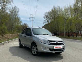 2012 Lada (ВАЗ) Granta I, серебристый, 390000 рублей, вид 1