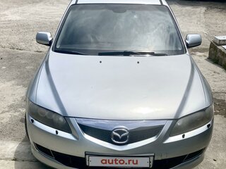 2006 Mazda 6 I (GG) Рестайлинг, серебристый, 555000 рублей, вид 1
