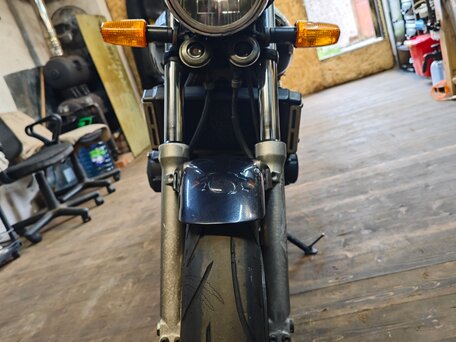 1996 Honda CB 400 Super Four, чёрный, 265000 рублей, вид 4