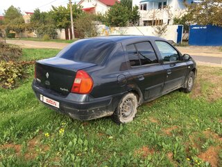 2005 Renault Symbol I Рестайлинг, чёрный, 260000 рублей, вид 4