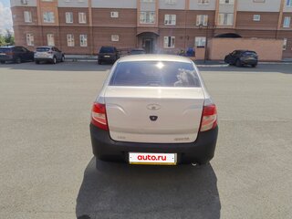 2012 Lada (ВАЗ) Granta I, серебристый, 270000 рублей, вид 5